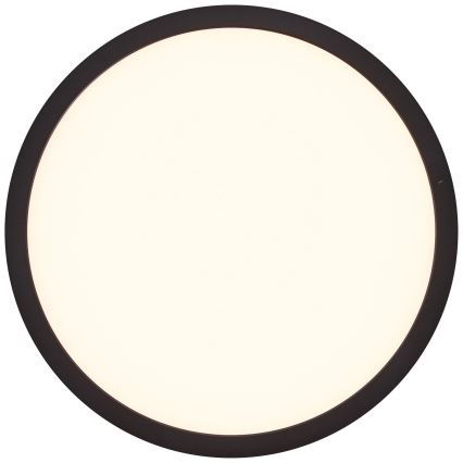 Brilliant - потолочный светильник TUCO LED, 16 Вт, 230 В, диаметр 25 см, чёрный