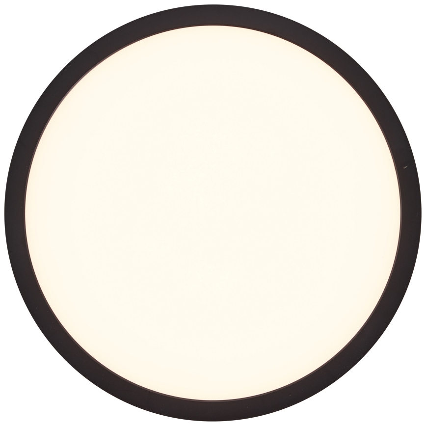 Brilliant - потолочный светильник TUCO LED, 16 Вт, 230 В, диаметр 25 см, чёрный