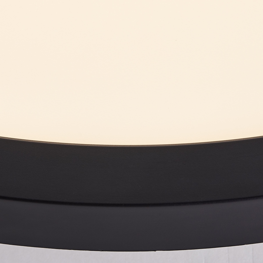 Brilliant - потолочный светильник TUCO LED, 16 Вт, 230 В, диаметр 25 см, чёрный