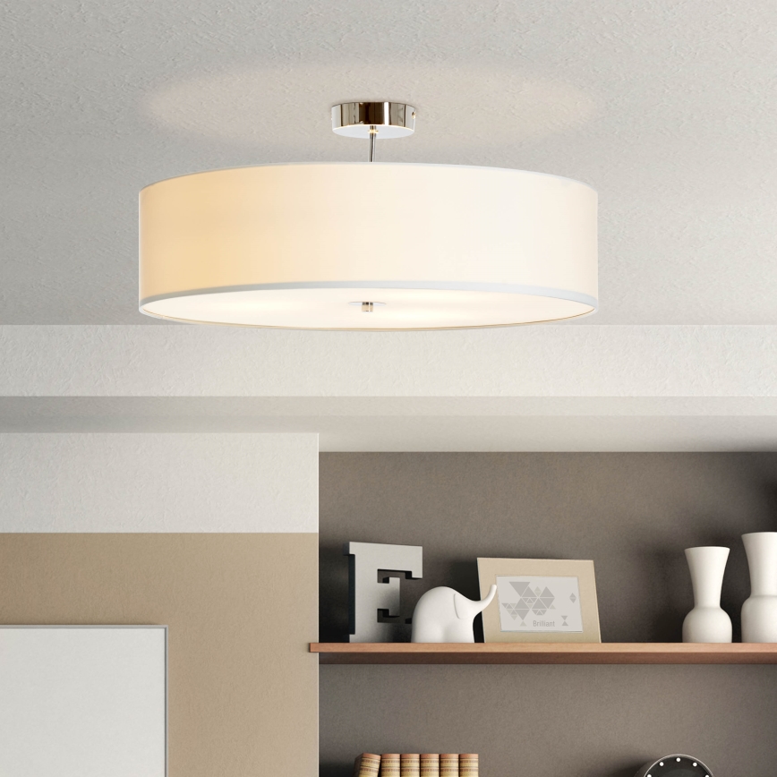 Brilliant - Пристельова люстра ANDRIA 3xE27/60W/230V діаметр 60 см білий