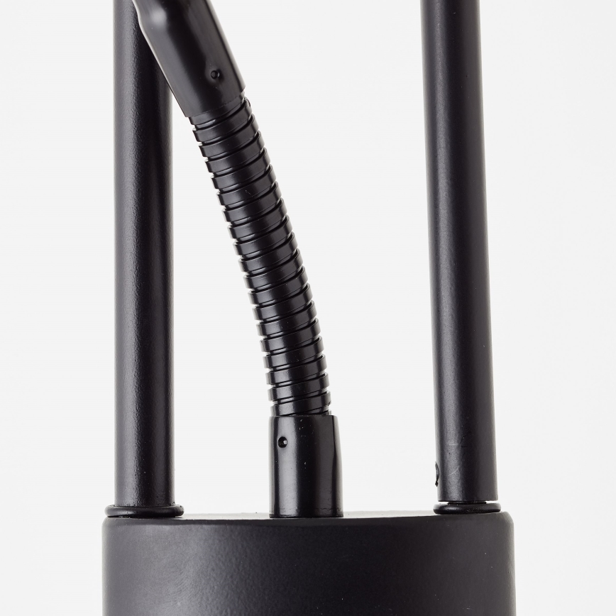 Brilliant - регульована світлодіодна підлогова лампа FINN 2xLED/13W/230V, чорна