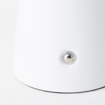 Brilliant - LED Сенсорна вулична настільна лампа з регулюванням яскравості MUFFIN LED/3W/5V USB IP44 білий