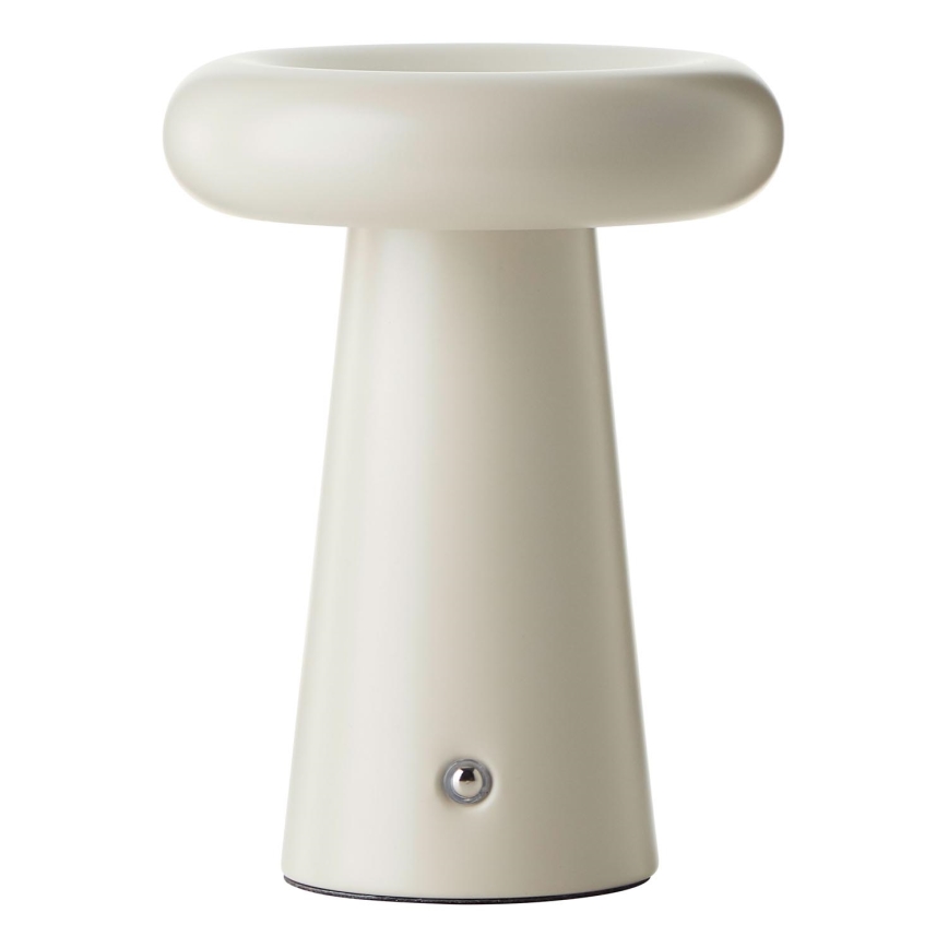 Brilliant - Сенсорна настільна LED лампа з регулюванням яскравості MUFFIN LED/3W/5V USB IP44 крем