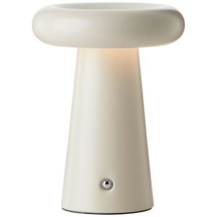 Brilliant - Сенсорна настільна LED лампа з регулюванням яскравості MUFFIN LED/3W/5V USB IP44 крем