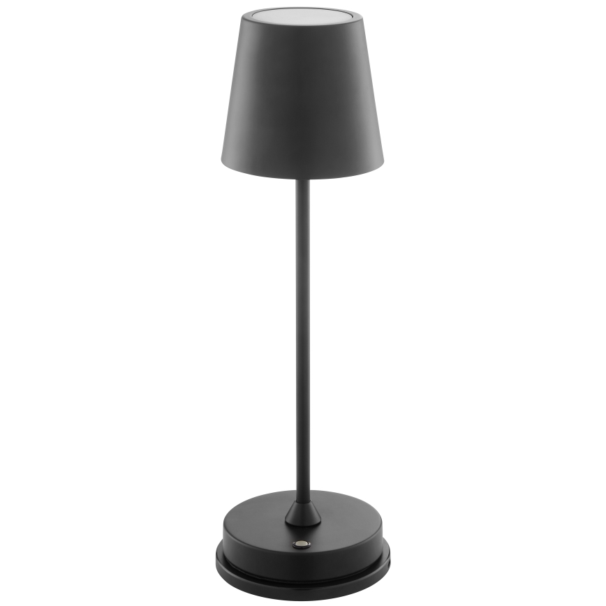 Brilliant - диммируемая перезаряжаемая сенсорная уличная настольная лампа ELORA LED/2,5W/5V 2700K 2600 mAh IP44 чёрная