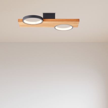 Brilliant - Стельовий LED світильник CHEESY LED/14W/230V сосна - FSC сертифіковано