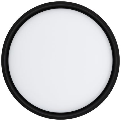 Brilliant - Стельовий LED світильник KALMAR LED/26W/230V 3000K діаметр 39 см чорний