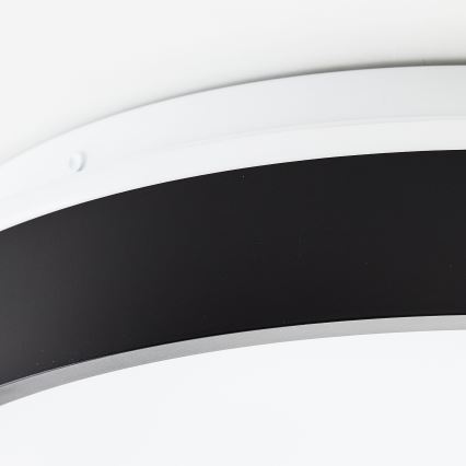 Brilliant - Стельовий LED світильник KALMAR LED/26W/230V 3000K діаметр 39 см чорний