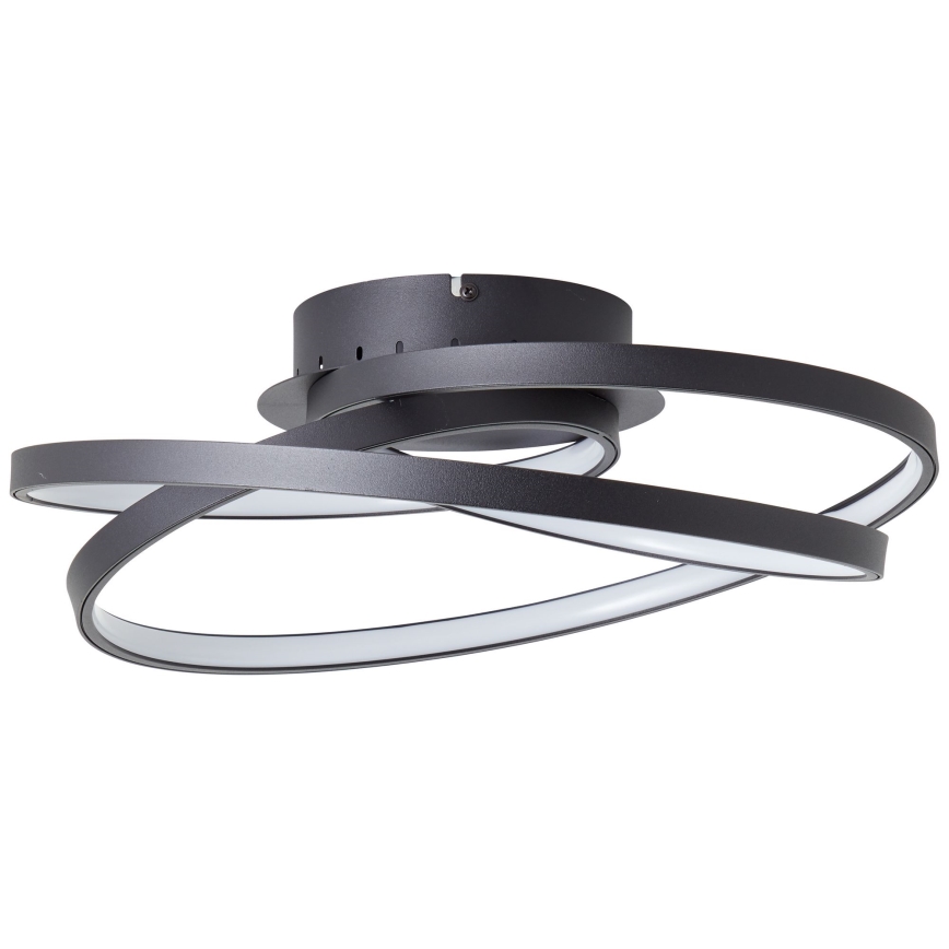 Brilliant - Стельовий LED світильник LABYRINTH LED/40W/230V діаметр 39,5 см чорний