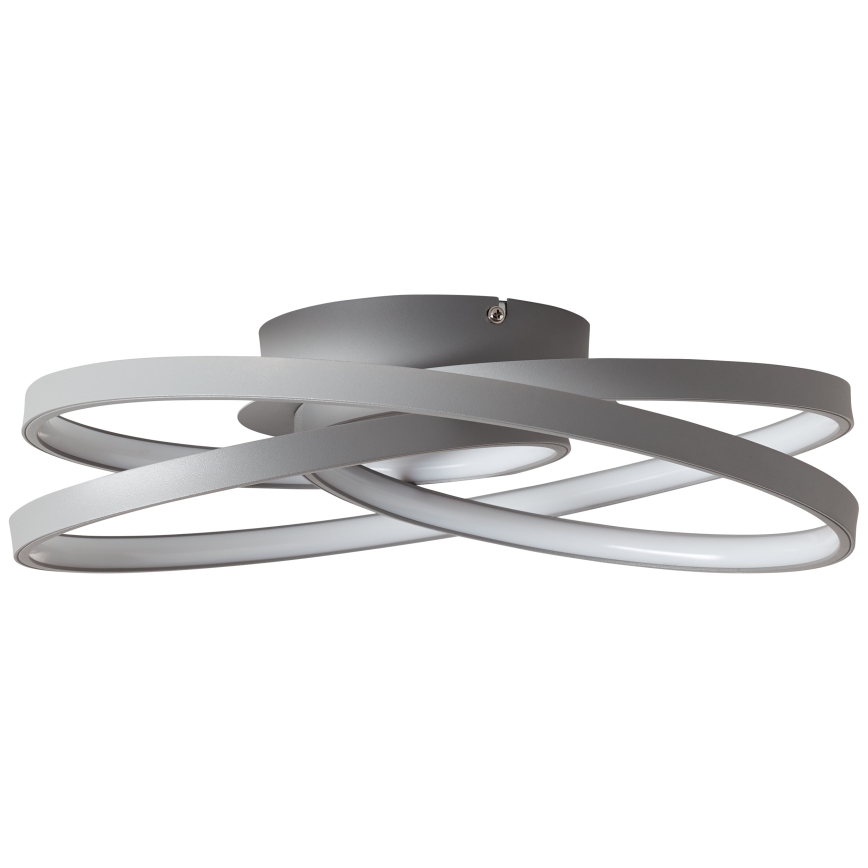 Brilliant - Стельовий LED світильник LABYRINTH LED/40W/230V діаметр 39,5 см сірий