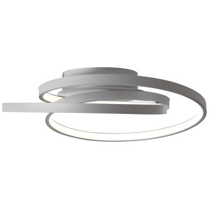 Brilliant - Стельовий LED світильник LABYRINTH LED/40W/230V діаметр 39,5 см сірий