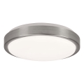 Brilliant - Стельовий LED світильник LIVIUS LED/18W/230V діаметр 28 см 3000K матовий хром