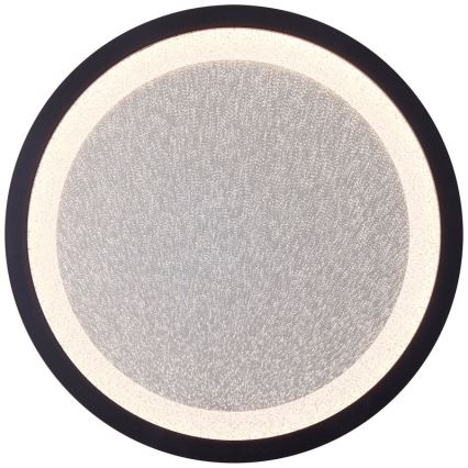 Brilliant - Стельовий LED світильник MOSAKO LED/16W/230V 3000K діаметр 25 см чорний