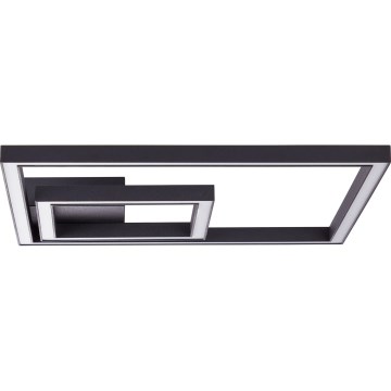 Brilliant - Стельовий LED світильник QUON LED/24W/230V 3000K 40x40 см чорний