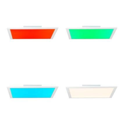 Brilliant - Стельовий RGBW-світильник з регулюванням яскравості ABIE LED/24W/230V 2700-6500K + пульт дистанційного керування