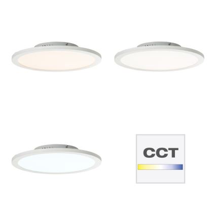 Brilliant - Стельовий RGBW-світильник з регулюванням яскравості ABIE LED/24W/230V 2700-6500K + пульт дистанційного керування
