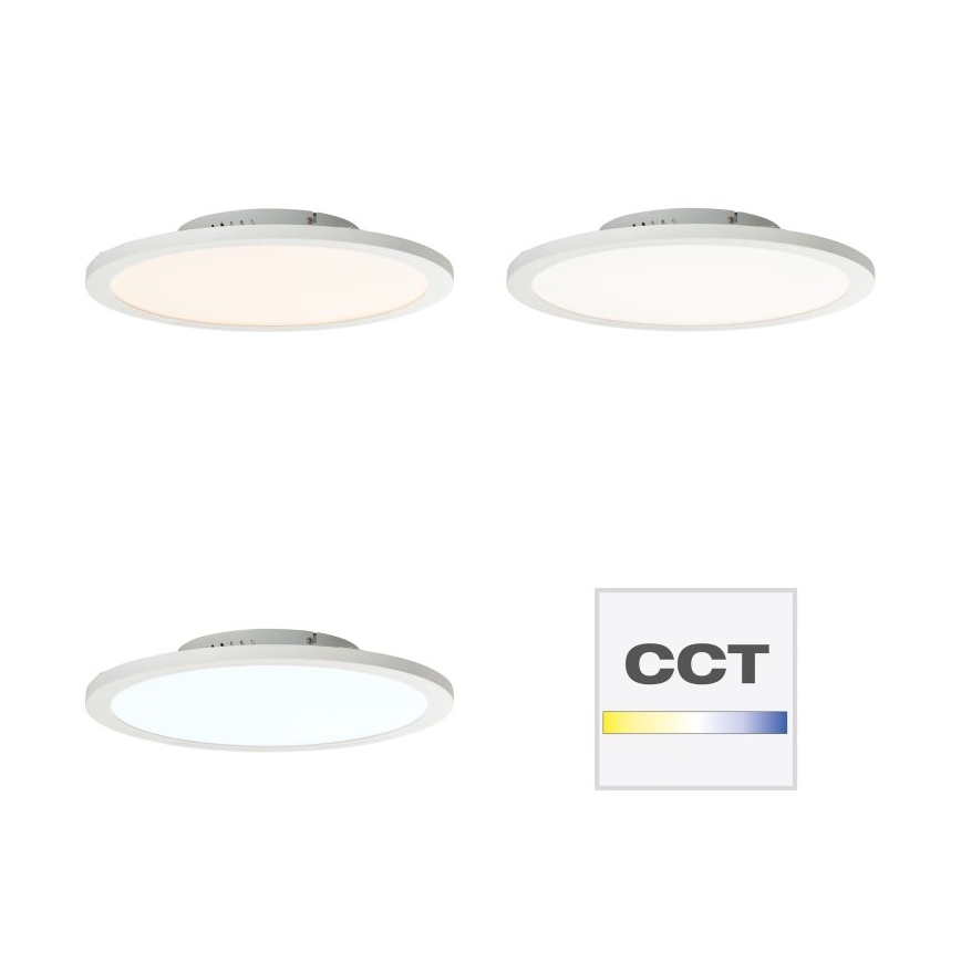 Brilliant - Стельовий RGBW-світильник з регулюванням яскравості ABIE LED/24W/230V 2700-6500K + пульт дистанційного керування