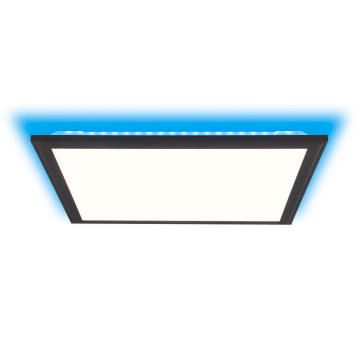 Brilliant - Стельовий RGBW-світильник з регулюванням яскравості ALLIE LED/24W/230V 2700-6500K чорний + пульт дистанційного керування