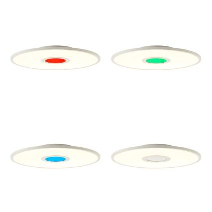 Brilliant - Стельовий RGBW-світильник з регулюванням яскравості ODELLA LED/24W/230V 2700-6500K + пульт дистанційного керування