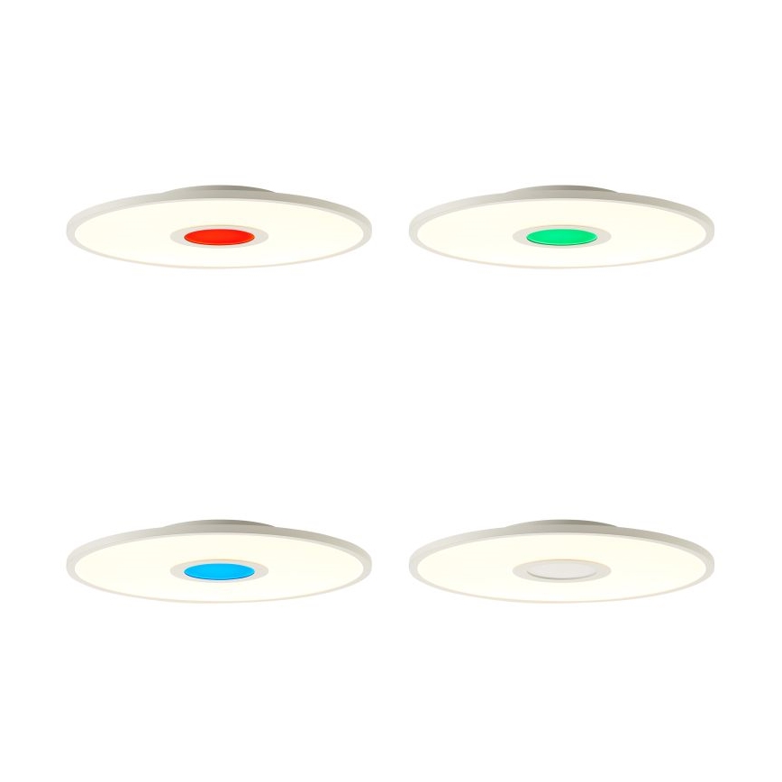 Brilliant - Стельовий RGBW-світильник з регулюванням яскравості ODELLA LED/24W/230V 2700-6500K + пульт дистанційного керування