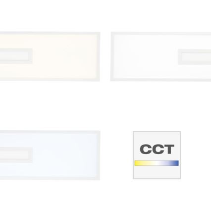 Brilliant - Стельовий RGBW-світильник з регулюванням яскравості ODELLA LED/37W/230V 2700-6500K + пульт дистанційного керування