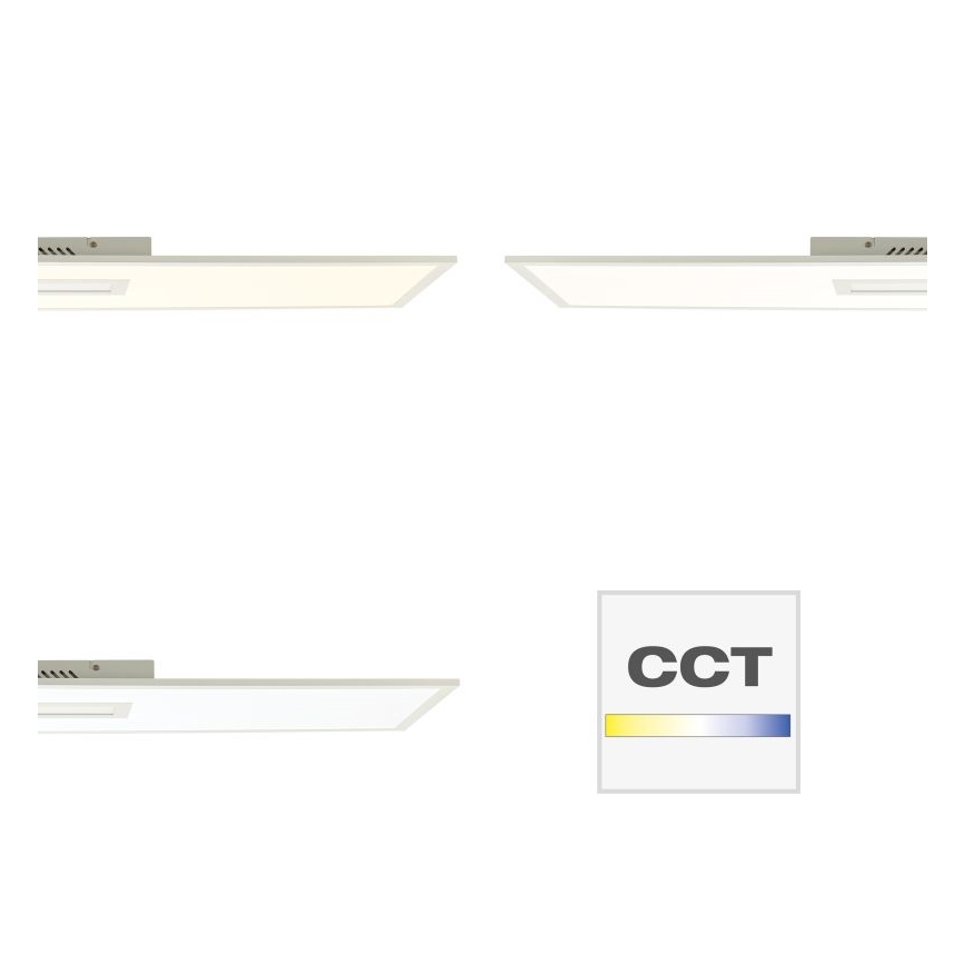 Brilliant - Стельовий RGBW-світильник з регулюванням яскравості ODELLA LED/37W/230V 2700-6500K + пульт дистанційного керування