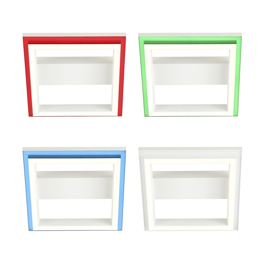 Brilliant - Стельовий RGBW-світильник з регулюванням яскравості PALLAS LED/18W/230V 2700-6500K + пульт дистанційного керування