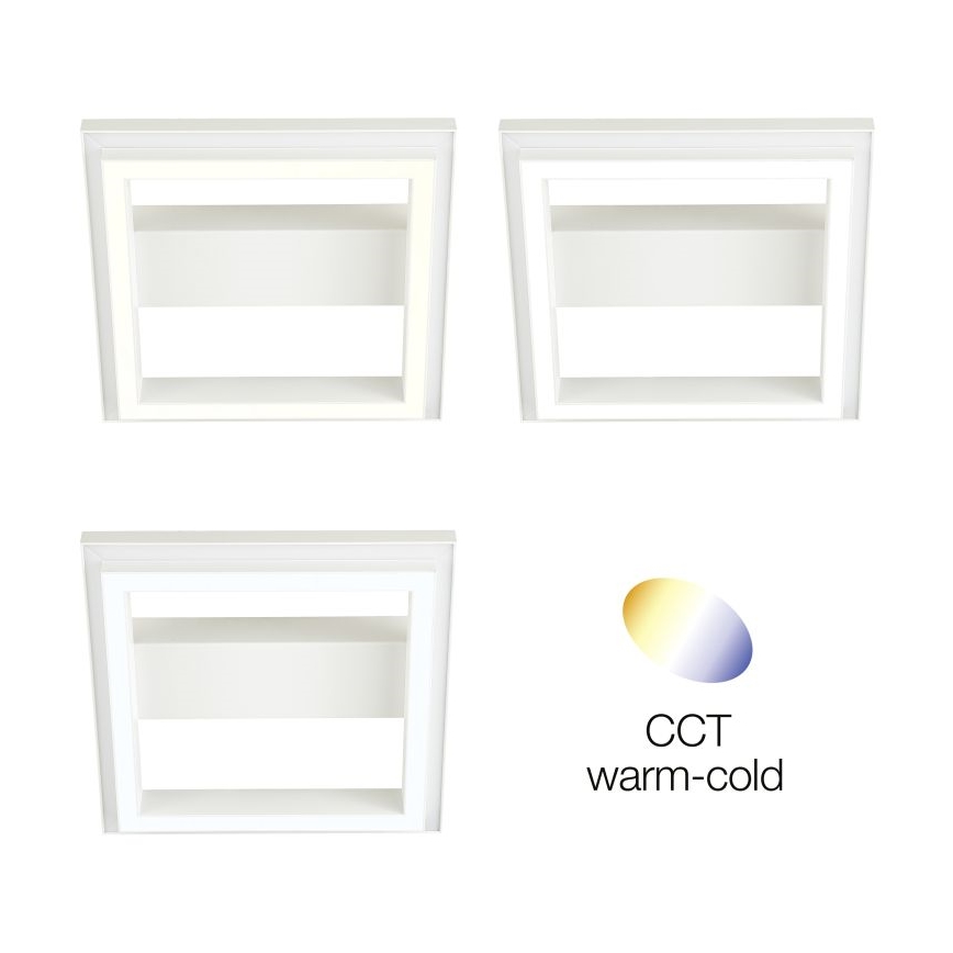 Brilliant - Стельовий RGBW-світильник з регулюванням яскравості PALLAS LED/18W/230V 2700-6500K + пульт дистанційного керування