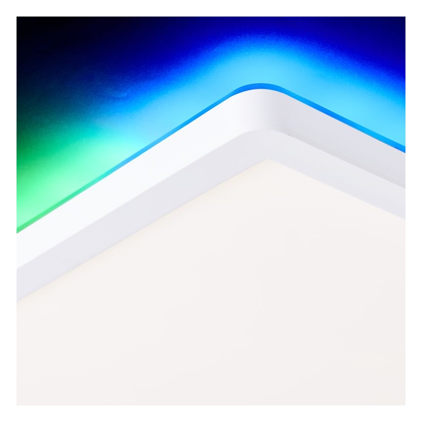 Brilliant - Стельовий RGBW-світильник з регулюванням яскравості SALTERY LED/20W/230V 3000-6500K + пульт дистанційного керування