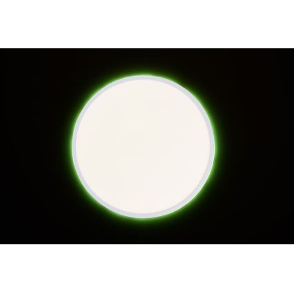 Brilliant - Стельовий RGBW-світильник з регулюванням яскравості SALTERY LED/22W/230V 3000-6500K + пульт дистанційного керування