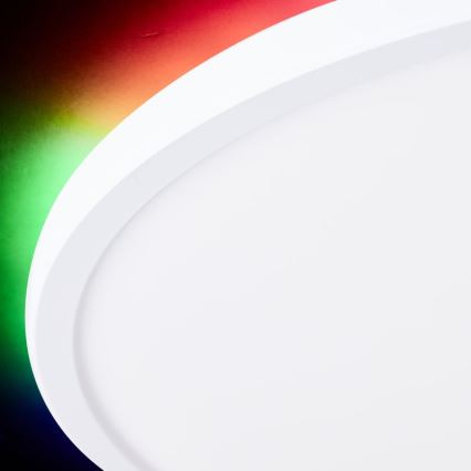 Brilliant - Стельовий RGBW-світильник з регулюванням яскравості SALTERY LED/22W/230V 3000-6500K + пульт дистанційного керування