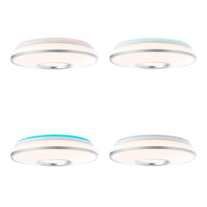 Brilliant - Стельовий RGBW-світильник з регулюванням яскравості VISITATION LED/24W/230V 3000-6500K + пульт дистанційного керування