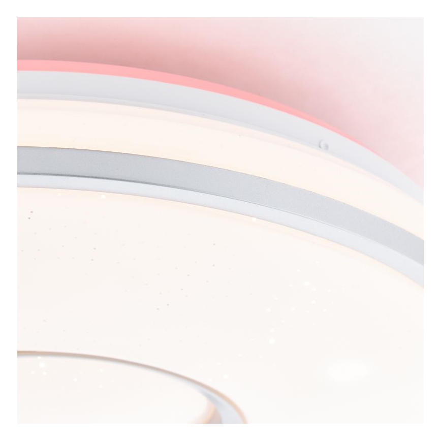 Brilliant - Стельовий RGBW-світильник з регулюванням яскравості VISITATION LED/24W/230V 3000-6500K + пульт дистанційного керування
