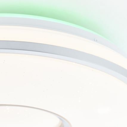 Brilliant - Стельовий RGBW-світильник з регулюванням яскравості VISITATION LED/24W/230V 3000-6500K + пульт дистанційного керування