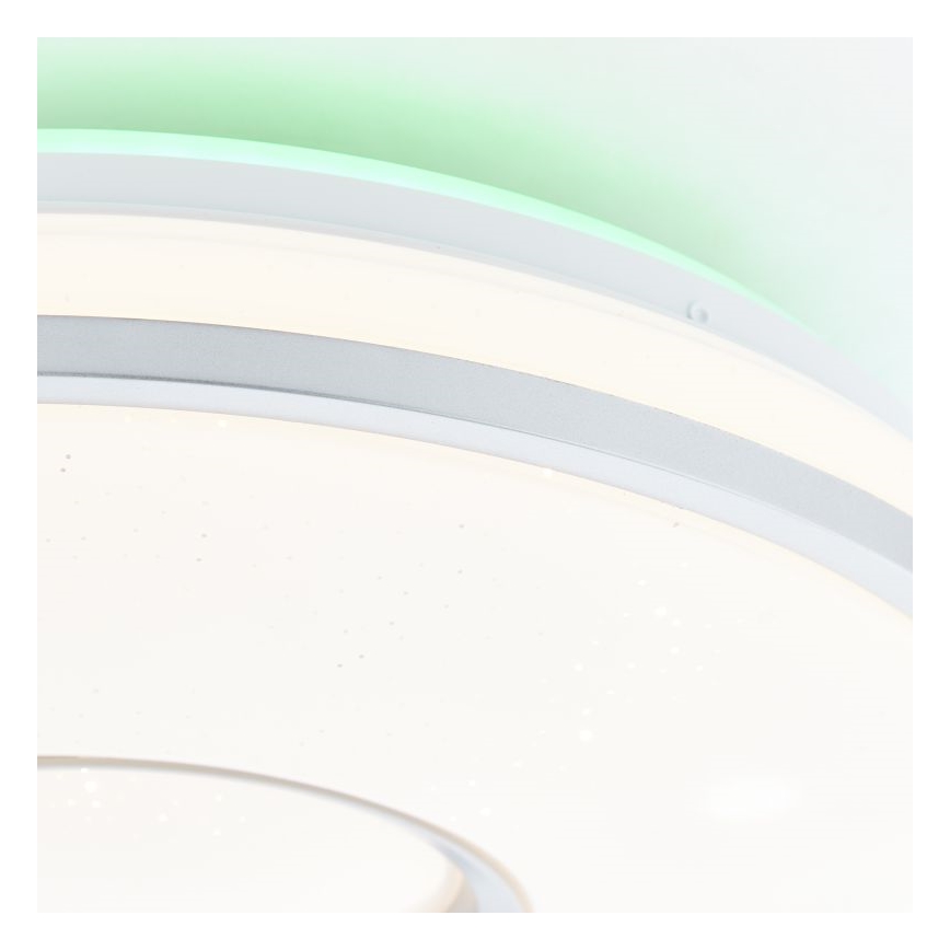 Brilliant - Стельовий RGBW-світильник з регулюванням яскравості VISITATION LED/24W/230V 3000-6500K + пульт дистанційного керування