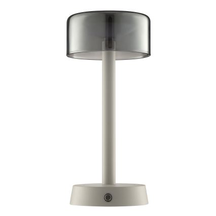 Brilliant - LED диммируемая аккумуляторная сенсорная уличная настольная лампа RAZOR LED/2,5W/5V 2700K 2600 mAh IP44 серая
