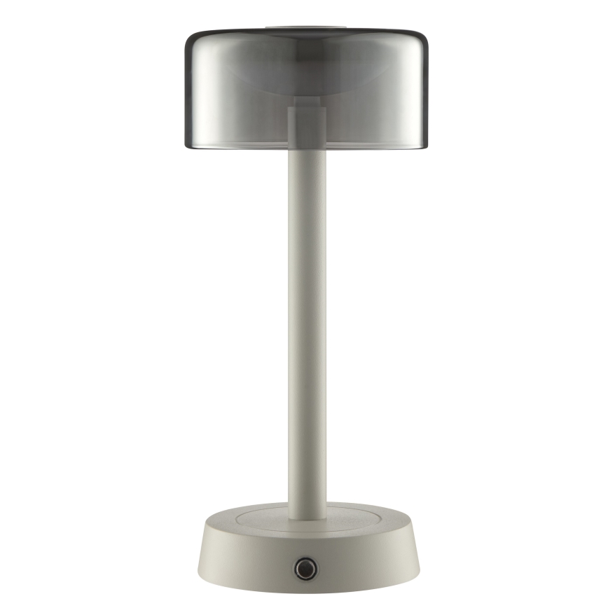 Brilliant - LED диммируемая аккумуляторная сенсорная уличная настольная лампа RAZOR LED/2,5W/5V 2700K 2600 mAh IP44 серая