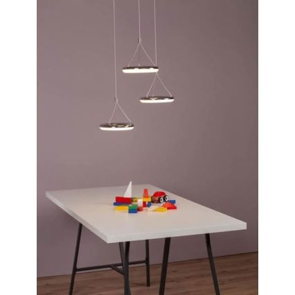 Brilliant - Светодиодная подвесная люстра DONUT 3xLED/8,7W/230V