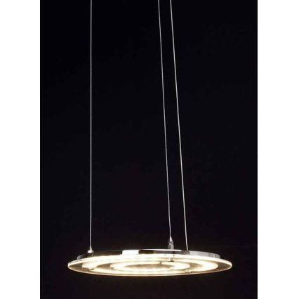 Brilliant - Светодиодная подвесная люстра RIVERSIDE LED/28W/230V