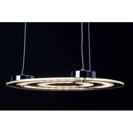 Brilliant - Светодиодная подвесная люстра RIVERSIDE LED/28W/230V