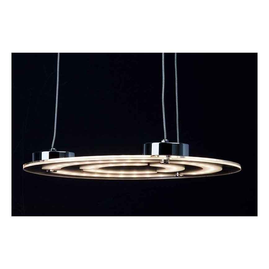 Brilliant - Светодиодная подвесная люстра RIVERSIDE LED/28W/230V