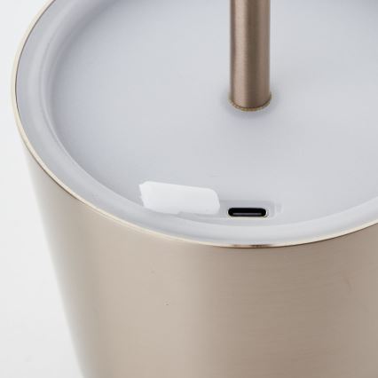 Brilliant - Светодиодная уличная сенсорная лампа с регулированием яркости XAANA LED/4W/5V 3000/4000/6500K 2600 mAh IP44 медный