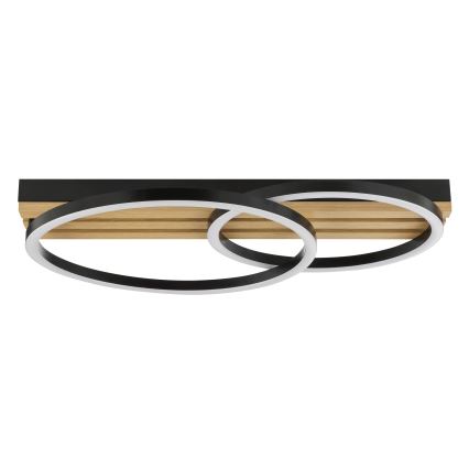 Brilliant - светодиодный диммируемый потолочный светильник CALMA LED/21W/230V черный