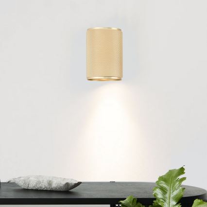 Brilliant - Светодиодный настенный светильник MARTY 1xGU10/5W/230V золотистый