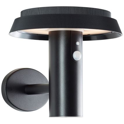 Brilliant - Светодиодный настенный светильник на солнечной батарее с датчиком ALVERO LED/4W/3,7V IP44