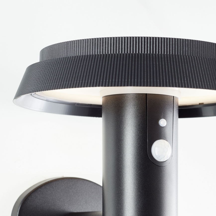 Brilliant - Светодиодный настенный светильник на солнечной батарее с датчиком ALVERO LED/4W/3,7V IP44