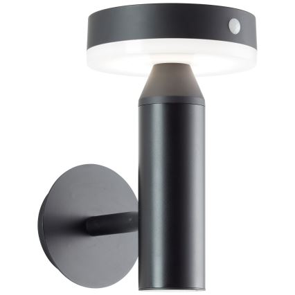 Brilliant - Светодиодный настенный светильник на солнечной батарее с датчиком MAGUA LED/4W/3,7V IP44