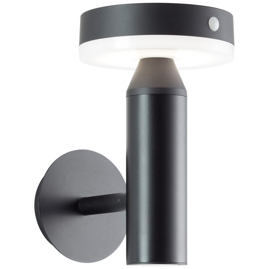 Brilliant - Светодиодный настенный светильник на солнечной батарее с датчиком MAGUA LED/4W/3,7V IP44