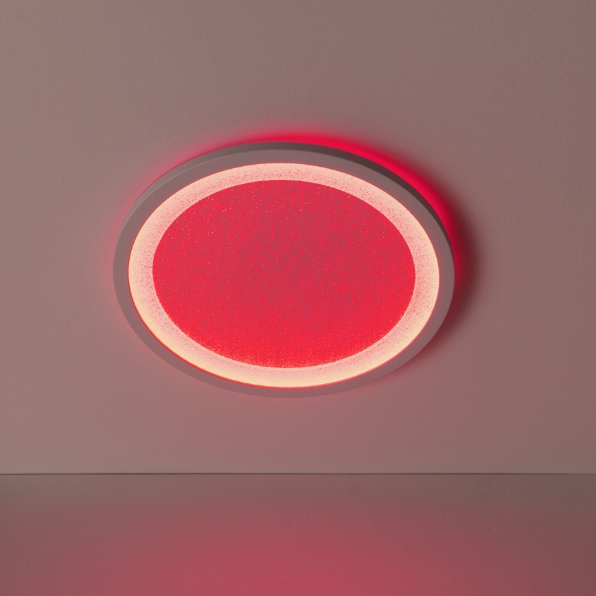 Brilliant - Светодиодный потолочный RGBW-светильник с регулированием яркости TANIDA LED/22W/230V 3000-6500K + дистанционное управление