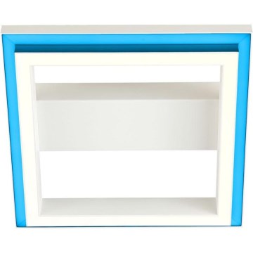 Brilliant - Светодиодный потолочный RGBW-светильник с регулированием яркости PALLAS LED/18W/230V 2700-6500K + дистанционное управление